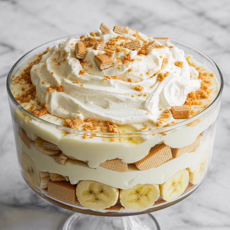 Cottage Cheese Banana Pudding