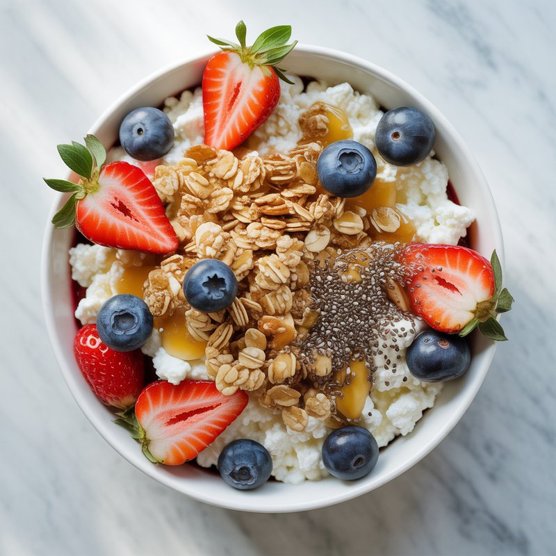 Cottage Cheese Breakfast Bowl