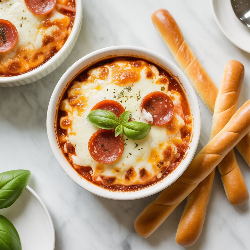 Cottage Cheese Pizza Bowl