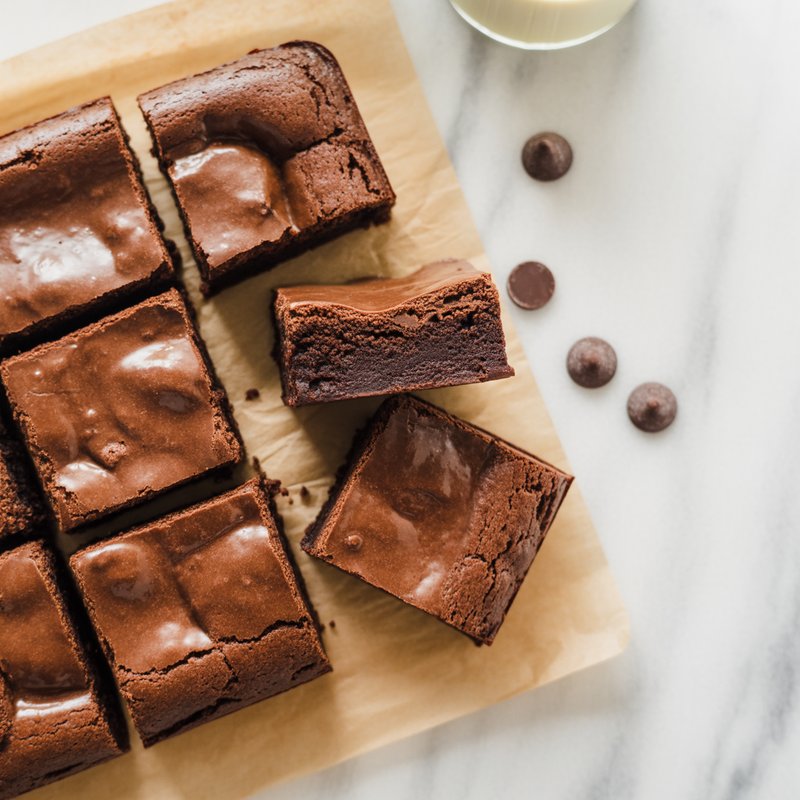Cottage Cheese Protein Brownies