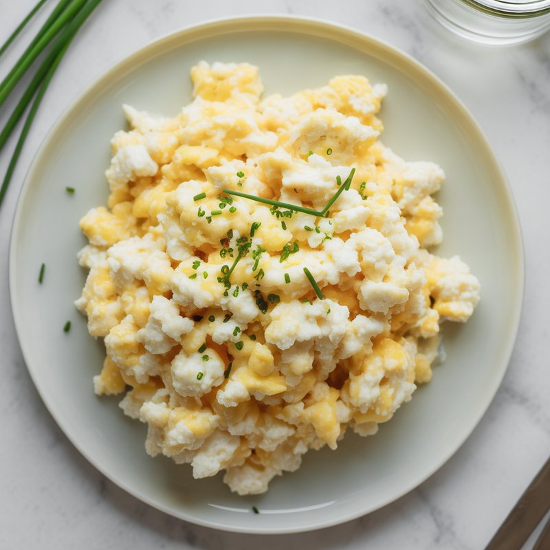 Cottage Cheese Scrambled Eggs