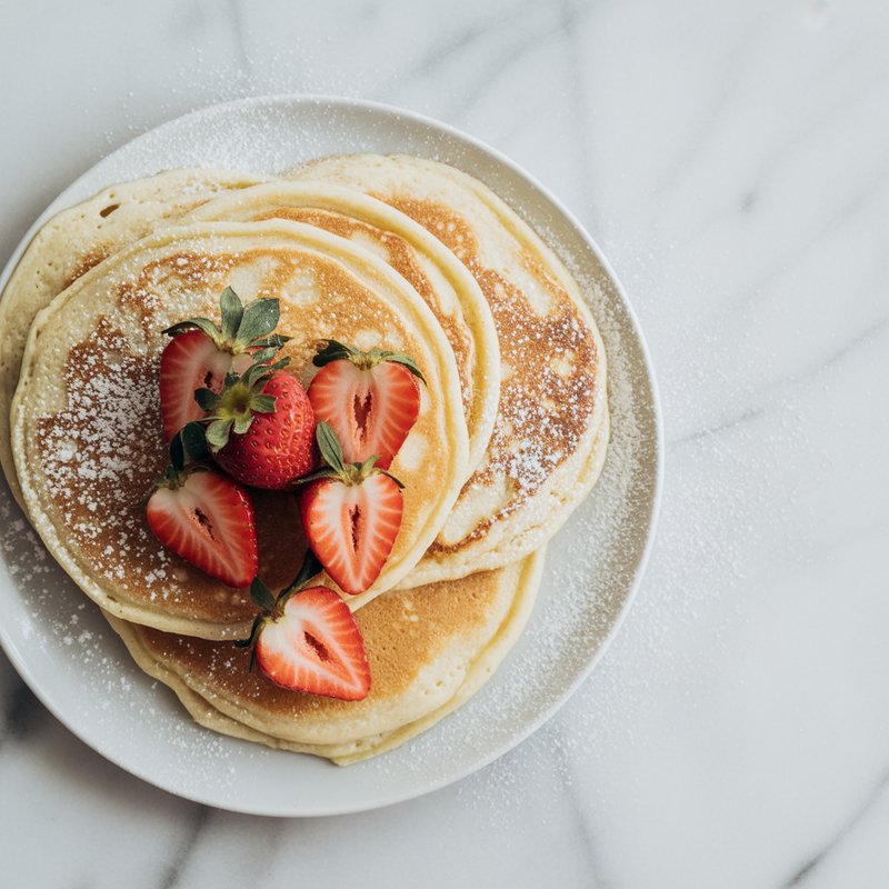 Flourless Cottage Cheese Pancakes